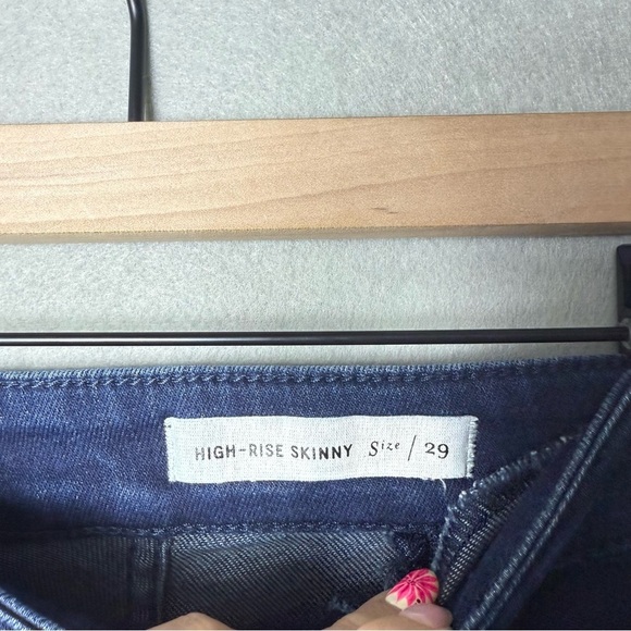 Pilcro and the Letterpress by Anthropologie Women’s High-Rise Skinny Side Button - Picture 5 of 15